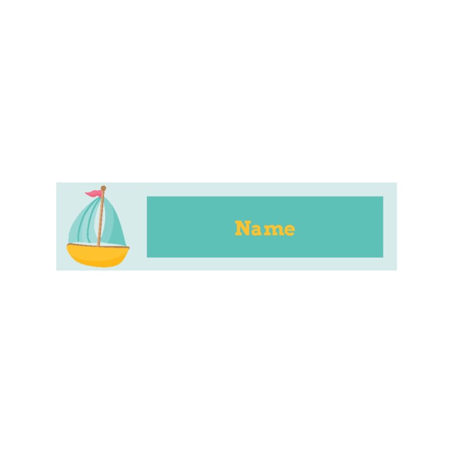 BACK TO SCHOOL LABELS - BOAT