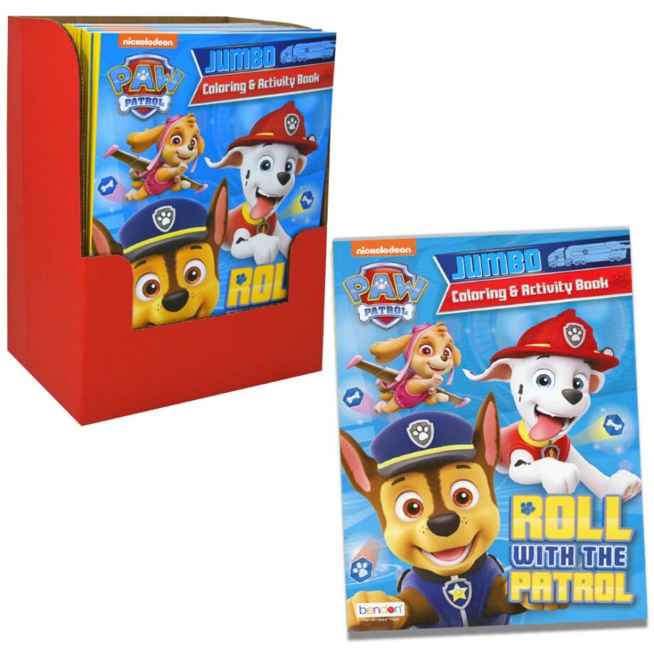 BENDON - PAW PATROL 64 PAGE COLORING BOOK