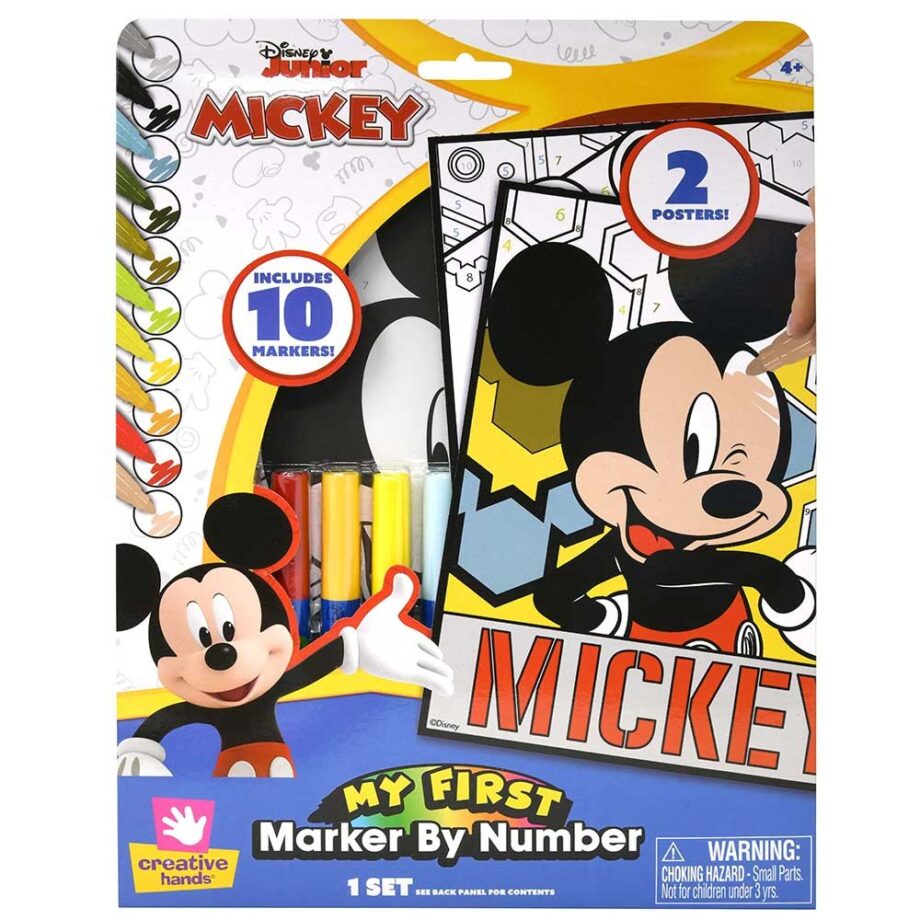 DISNEY - MICKEY MY FIRST MARKER BY NUMBER