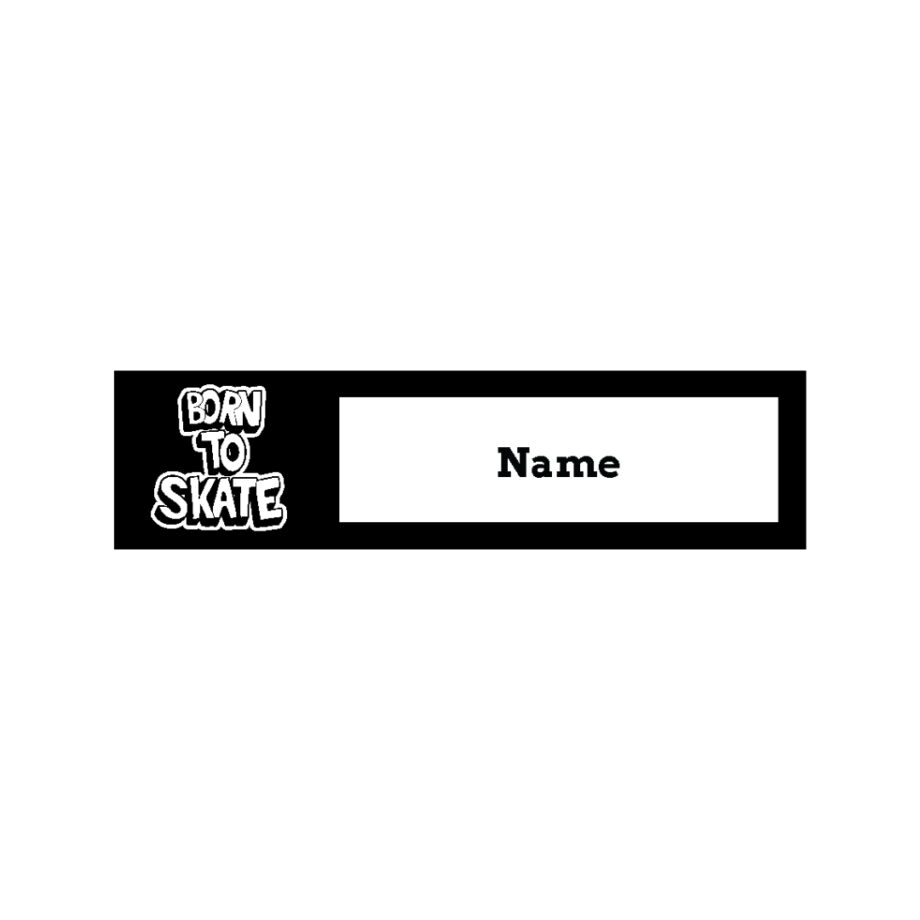 BACK TO SCHOOL LABELS - BORN TO SKATE