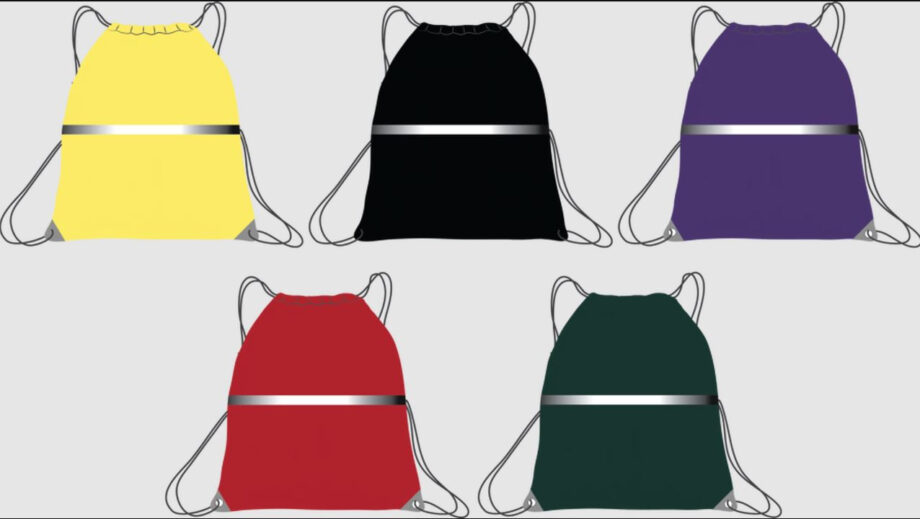ARTIC STAR  - DRAWSTRING NYLON 16"  BAG