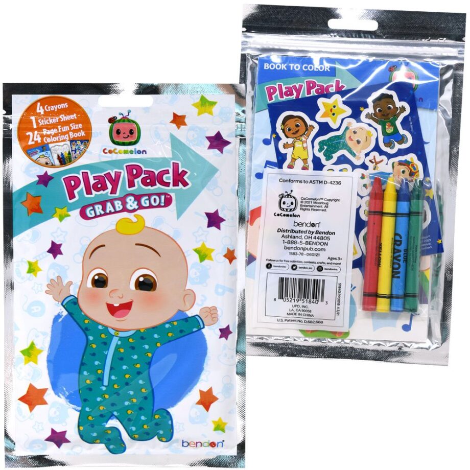 BENDON - COCOMELON GRAB N GO PLAY PACK