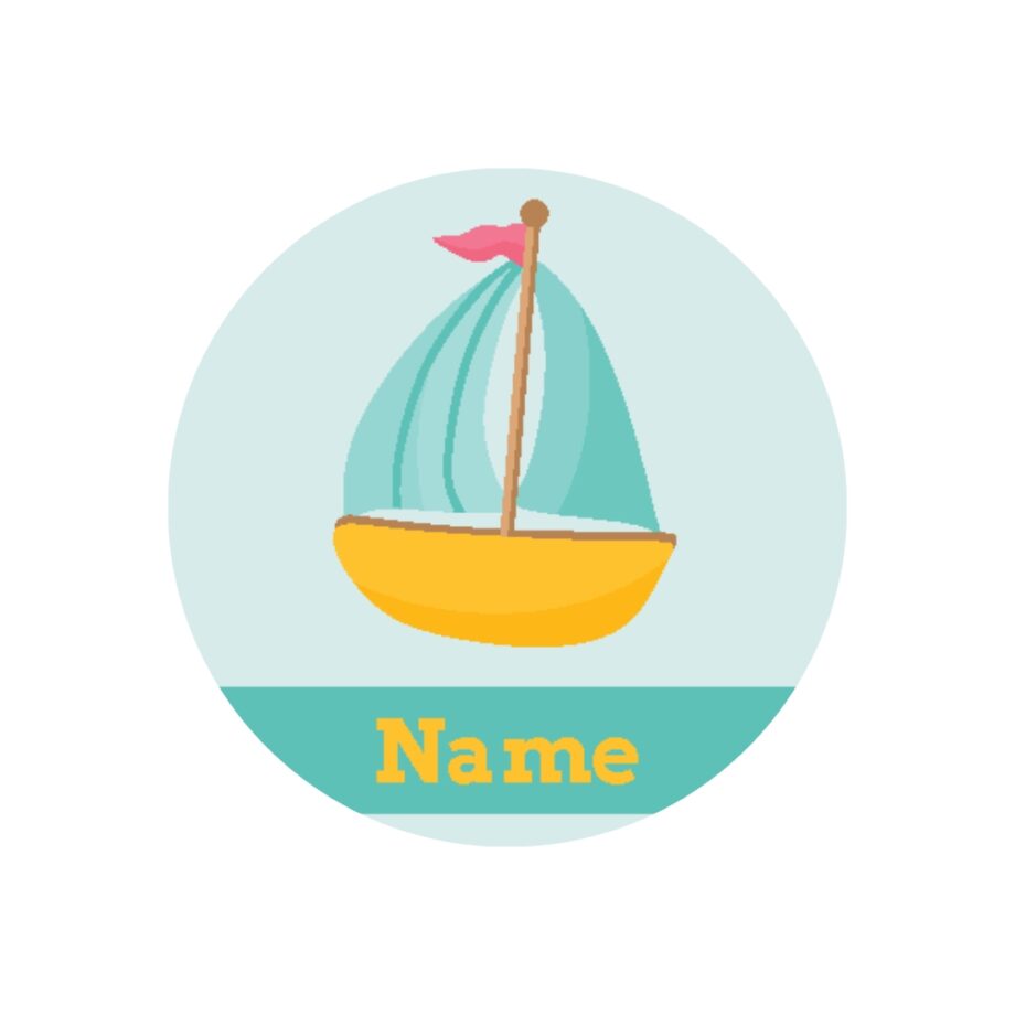 BACK TO SCHOOL LABELS - BOAT