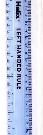 HELIX - SHATTER RESISTANT LEFT-HANDED RULER