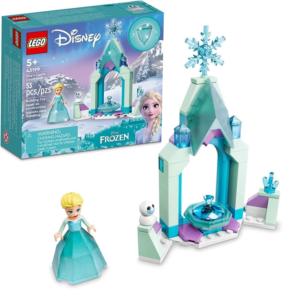 LEGO - DISNEY ELSA'S CASTLE COURTYARD 43199 BUILDING SET