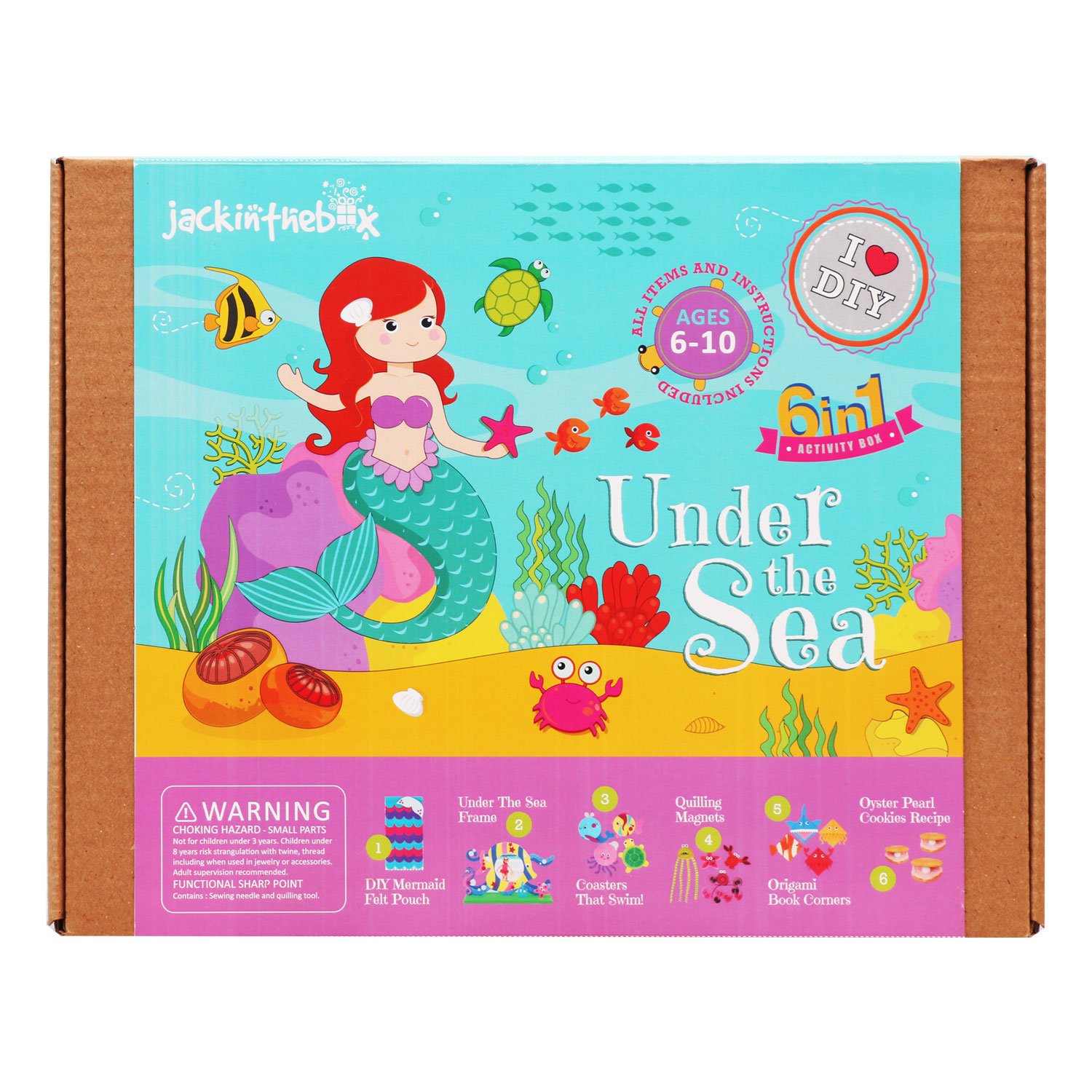 JACK IN THE BOX - 6-IN-1 UNDER THE SEA
