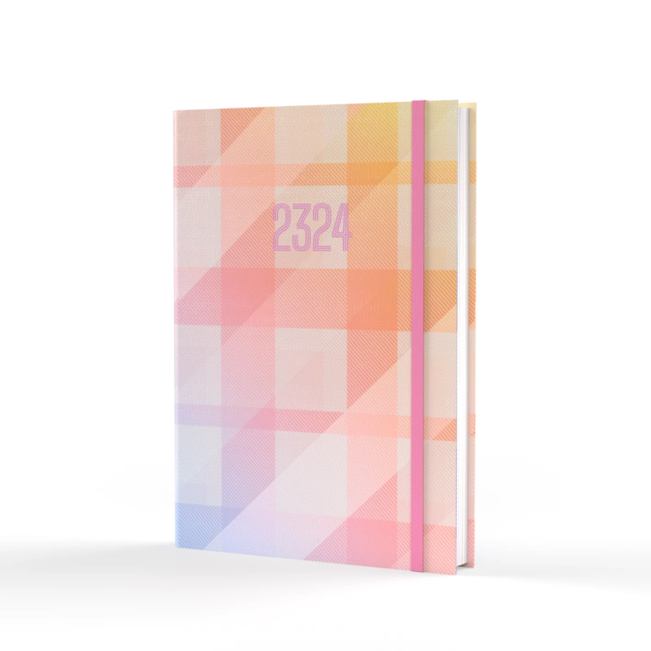 COLLINS - Amara A5 Academic Diary 2023-2024 Week To View - Orange