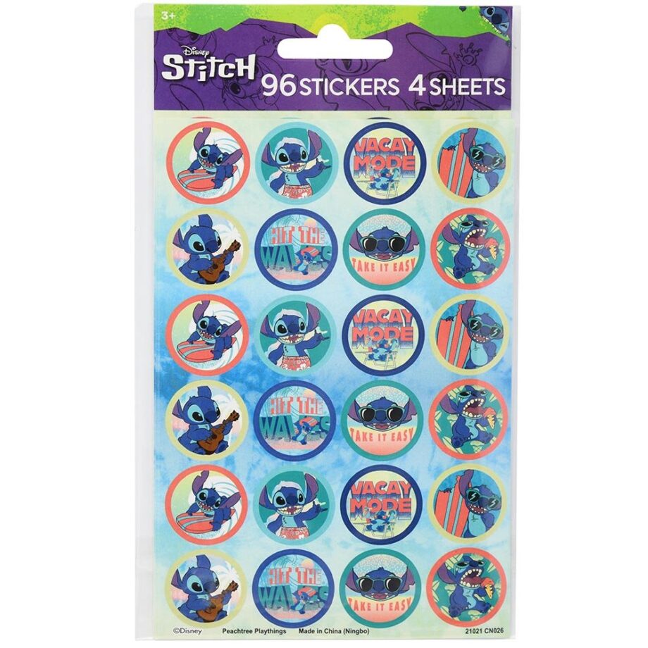 DISNEY - STITCH STICKER 96CT