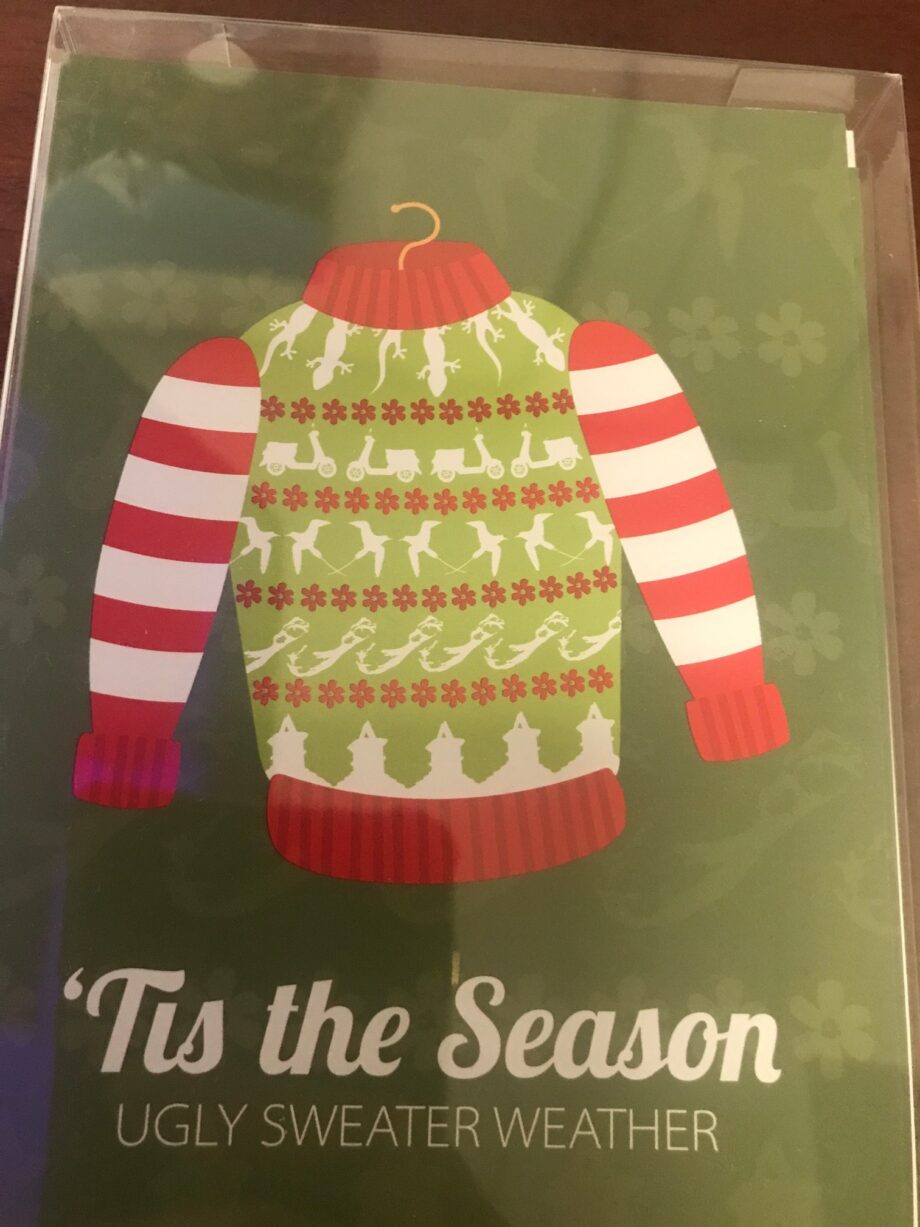 BERMUDA PRESS – CHRISTMAS CARDS - UGLY SWEATER 12PK