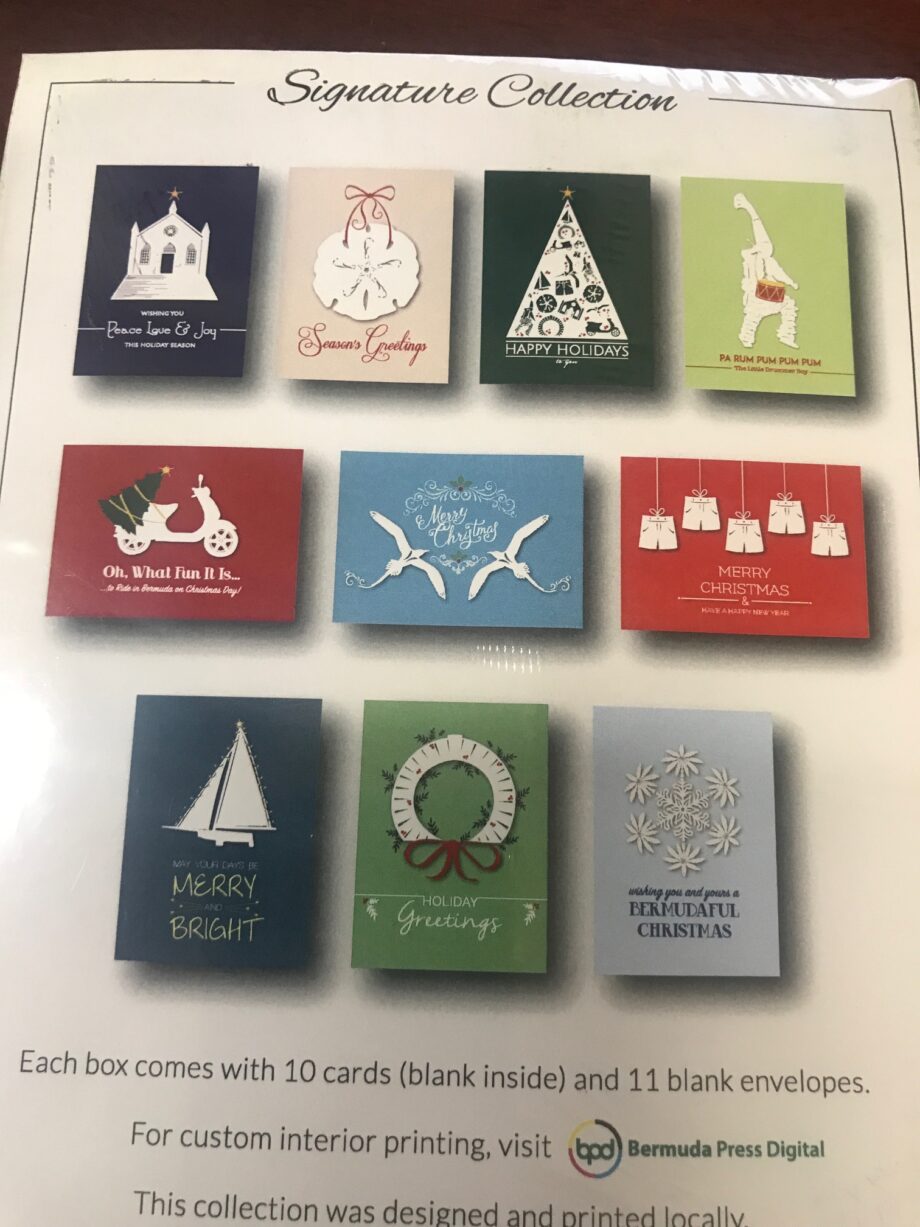 BERMUDA PRESS - CHRISTMAS CARDS - SIGNATURE COLLECTION ASSORTED 10PK