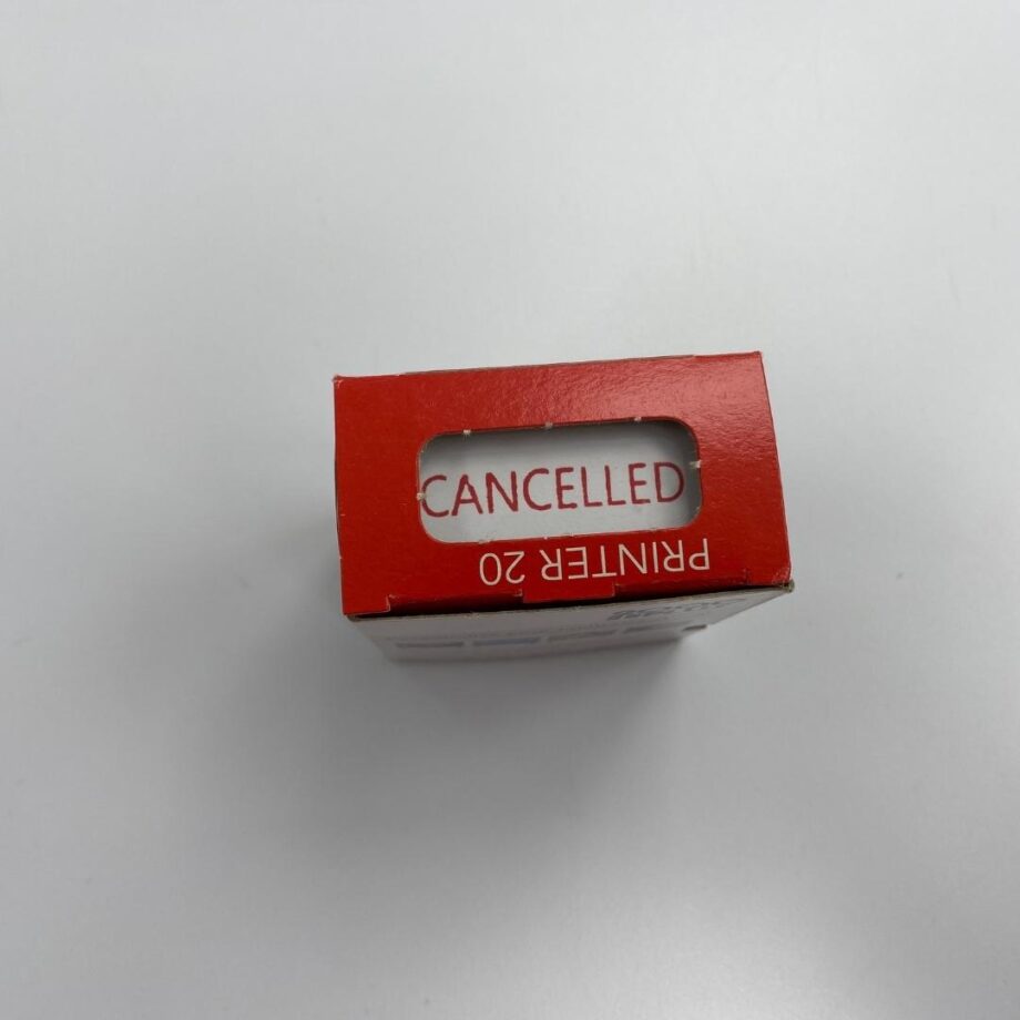 2000 PLUS - CANCELLED STAMP, SELF INKING (RED)
