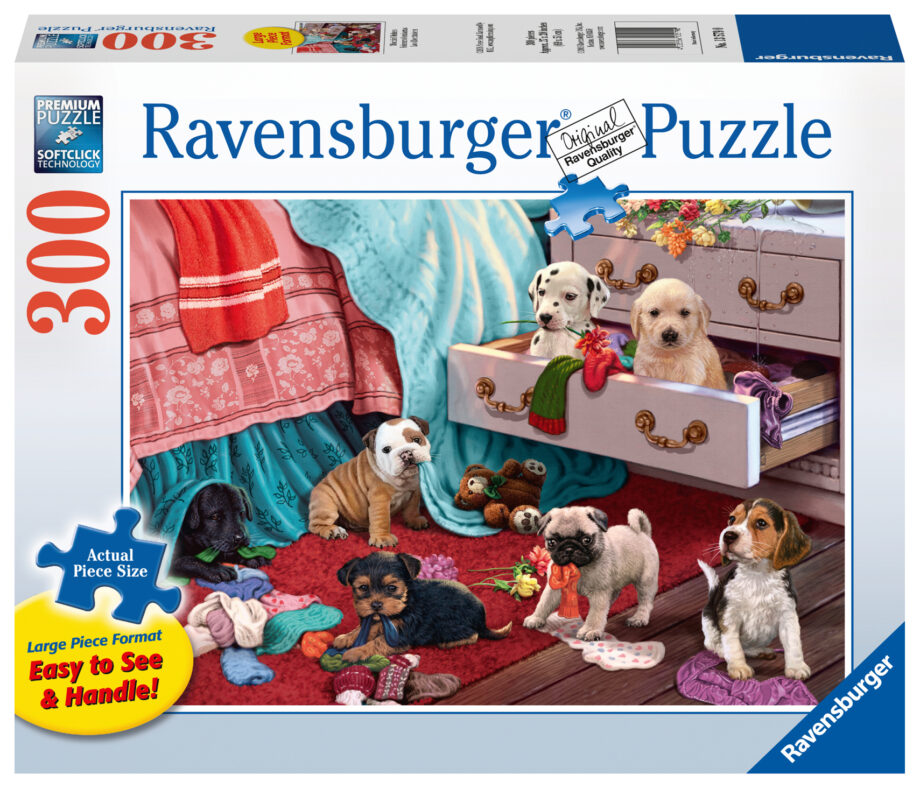 RAVENSBURGER - MISCHIEF MAKERS 300 PC LARGE FORMAT