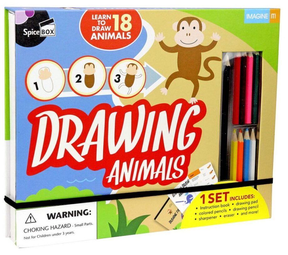 SPICEBOX - DRAWING ANIMALS KIT