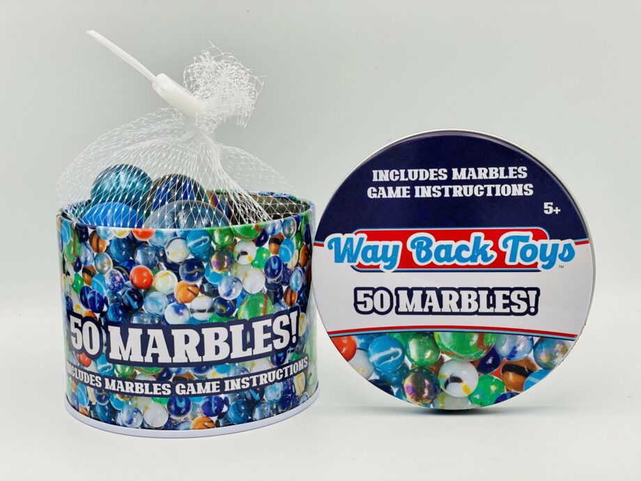 CONTINUUM GAMES - MARBLES TIN BOX – WAY BACK TOYS