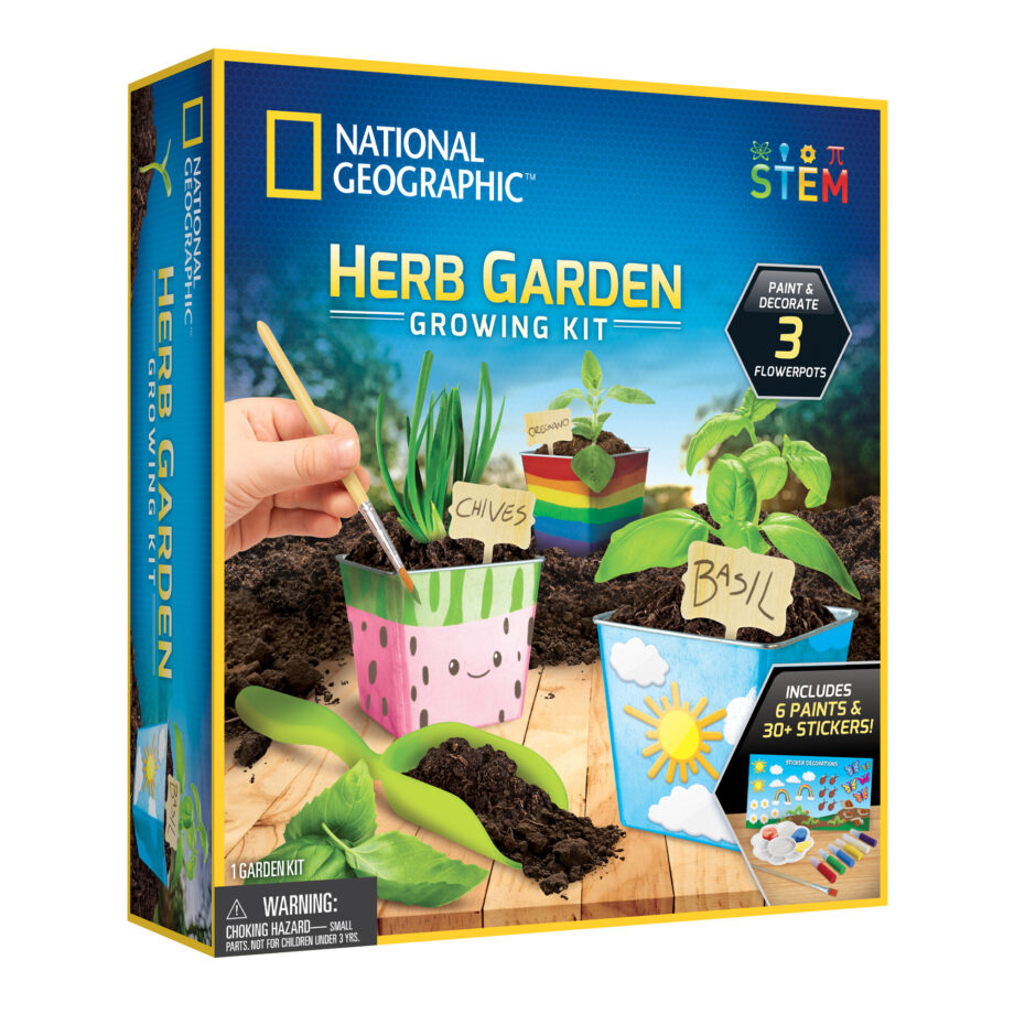 NATIONAL GEOGRAPHIC - HERB GARDEN GROWING KIT
