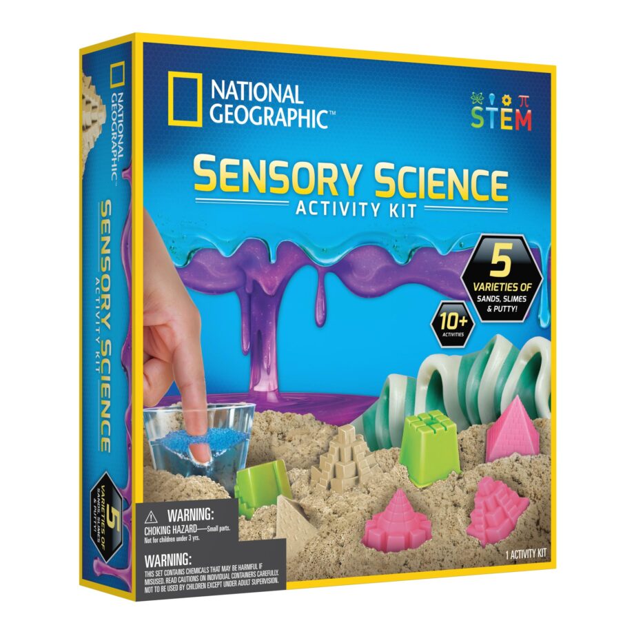 NATIONAL GEOGRAPHIC - SENSORY SCIENCE ACTIVITY KIT