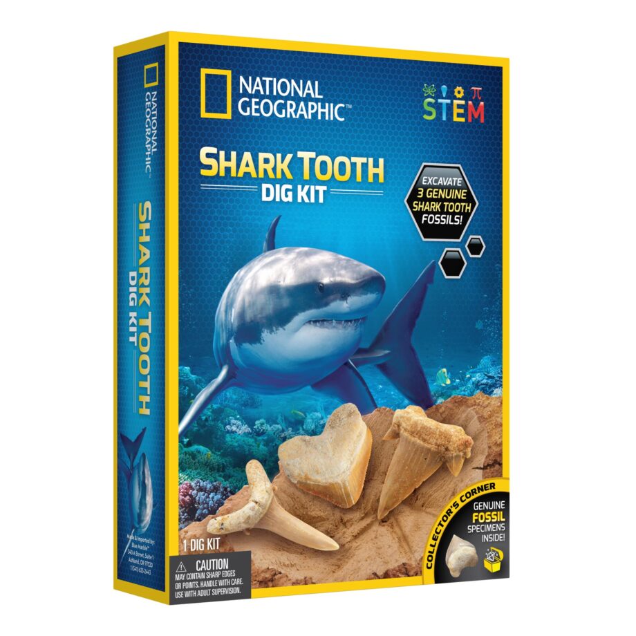 NATIONAL GEOGRAPHIC - SHARK TOOTH DIG KIT