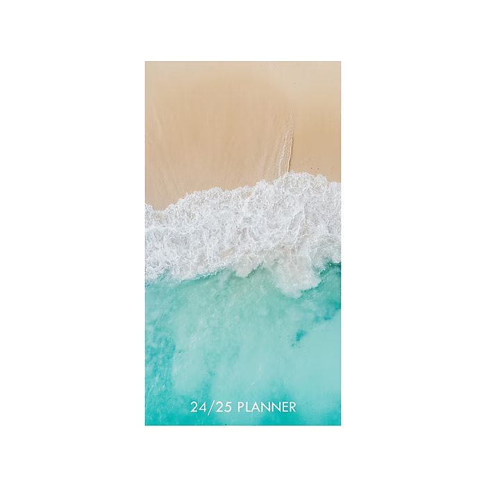 WILLOW CREEK PRESS - 2024-2025 WAVES 3.5" X 6.5" MONTHLY PLANNER