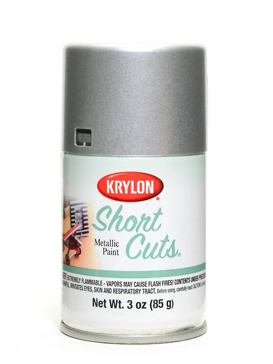 KRYLON - SHORT CUTS 3 OZ - SPRAY PAINT - CHROME