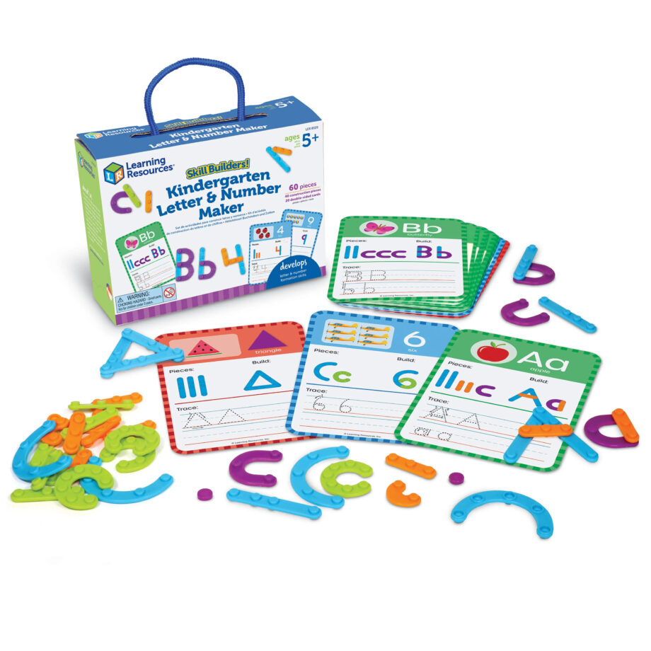 LEARNING RESOURCES - SKILL BUILDERS! LETTER & NUMBER MAKER