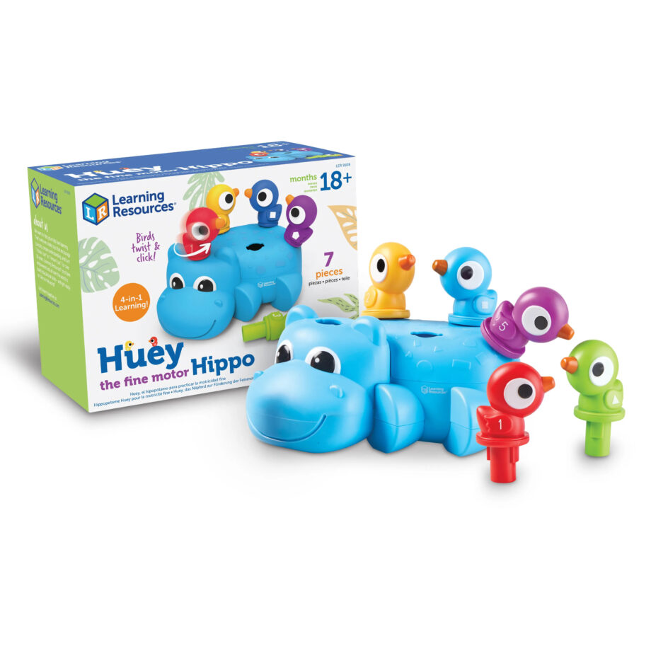 LEARNING RESOURCES  - HUEY THE FINE MOTOR HIPPO