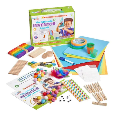 HAND 2 MIND - THE ULTIMATE INVENTOR TOOLKIT, AGES 5+.