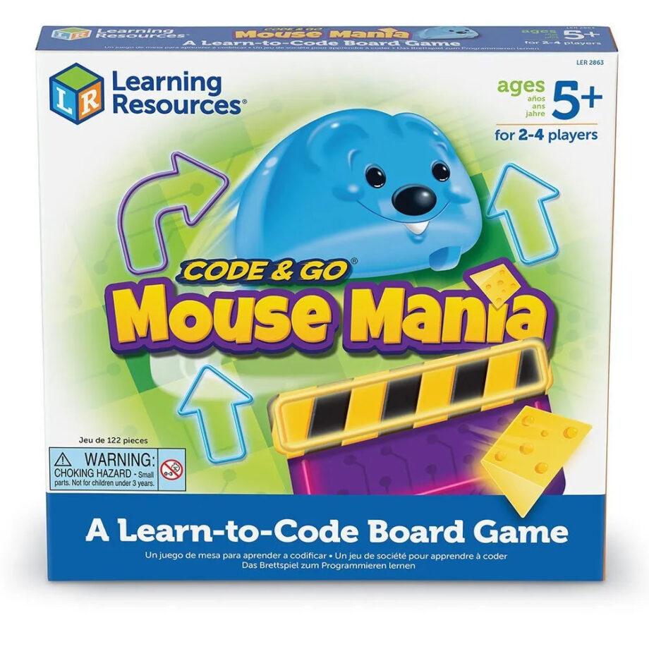LEARNING RESOURCES - CODE & GO MOUSE MANIA BOARD GAME