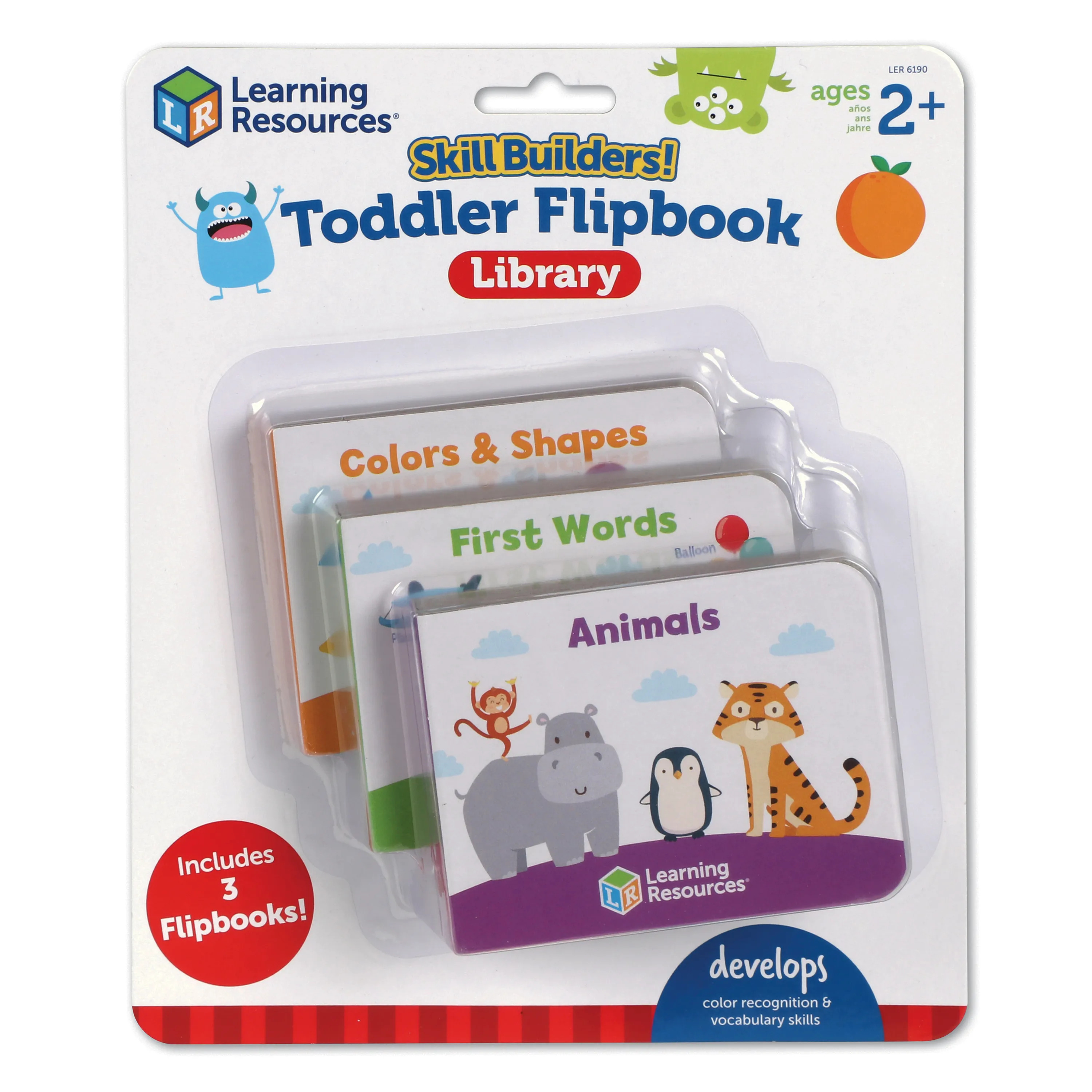 LEARNING RESOURCES - SKILL BUILDERS! TODDLER FLIPBOOK