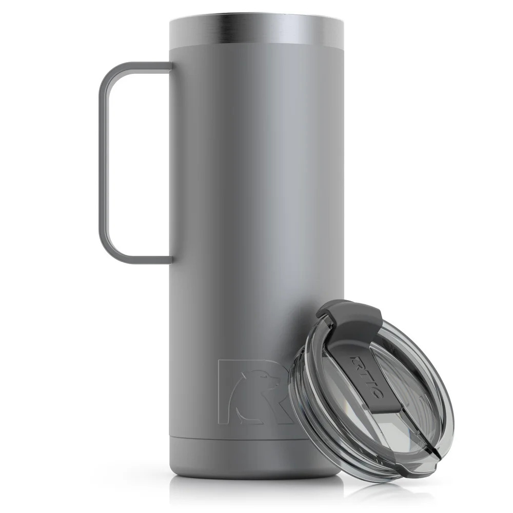 RTIC - 20OZ TRAVEL MUG, GRAPHITE, MATTE