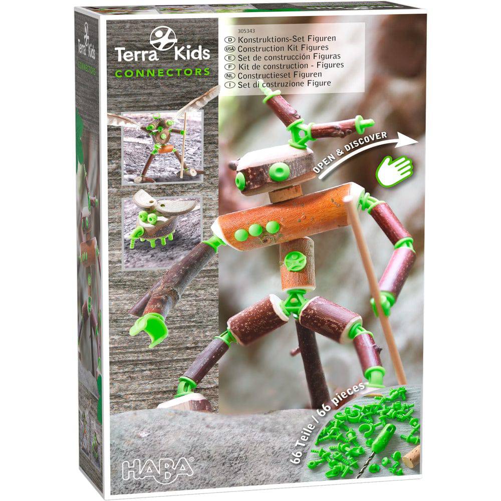 HABA - TERRA KIDS CONNECTORS 66 PC FIGURES SET