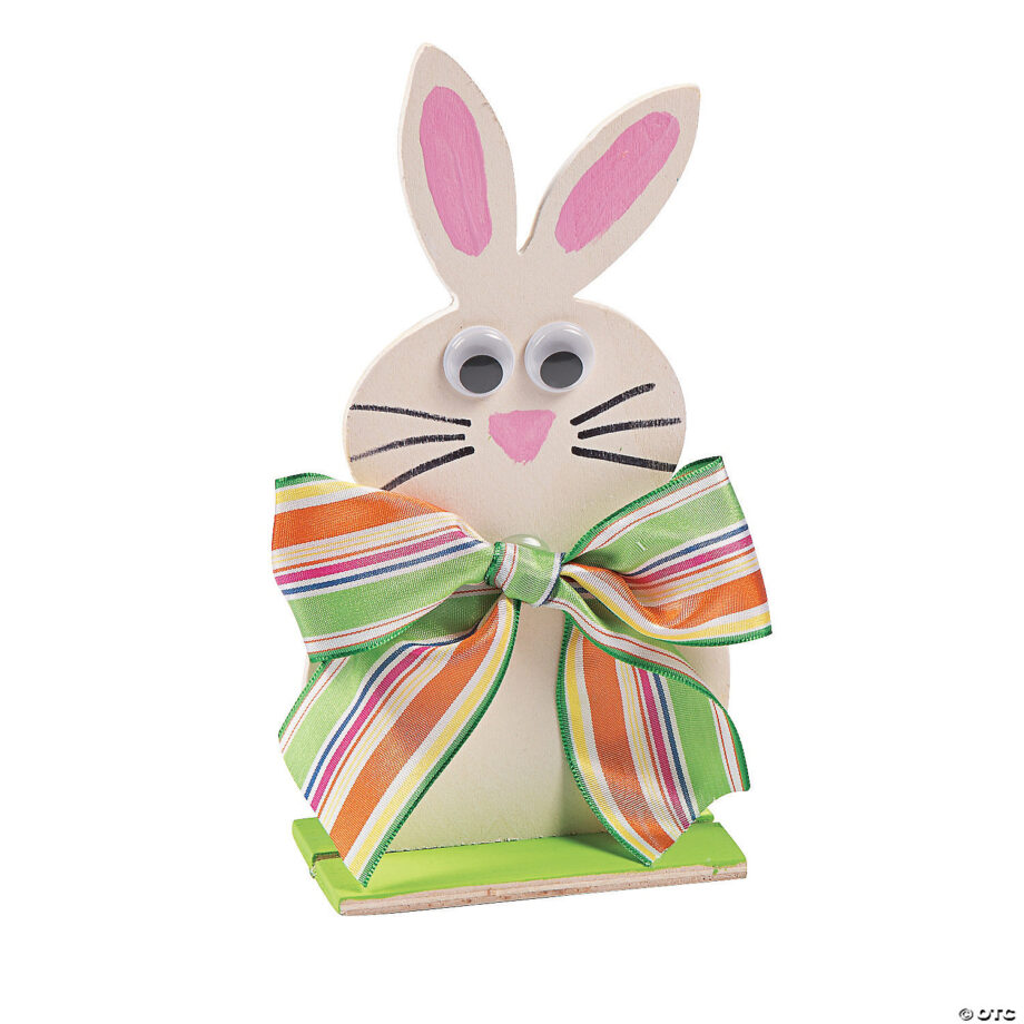 ORIENTAL TRADING  - DIY BUNNY STAND UP