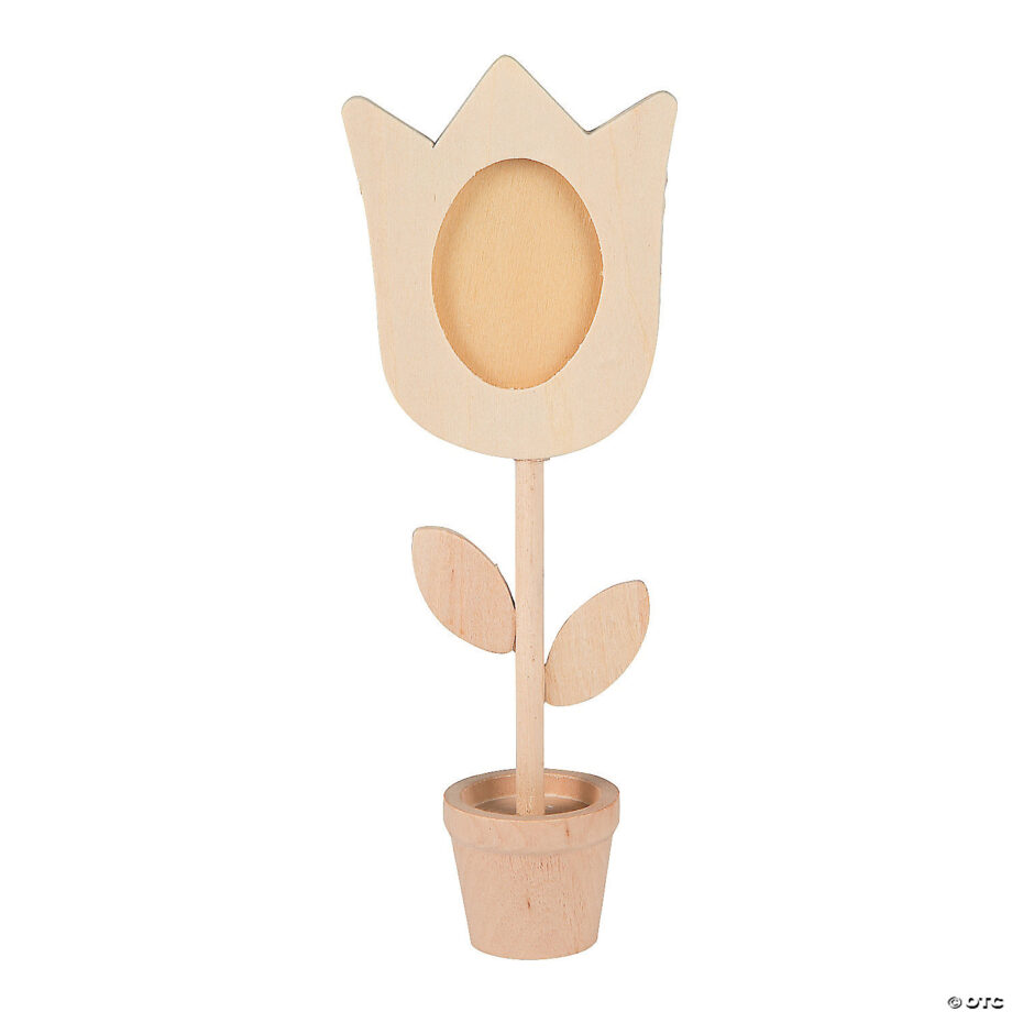 ORIENTAL TRADING - DIY WOOD FLOWER PHOTO HOLDERS