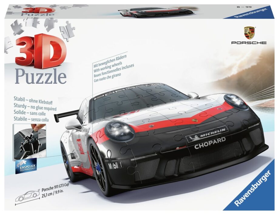 RAVENSBURGER - PORSCHE 911 GT3 3D PUZZLE