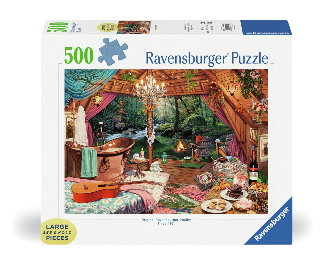 Cozy Glamping 500 pc Large Format Cozy Glamping 500 pc Large Format