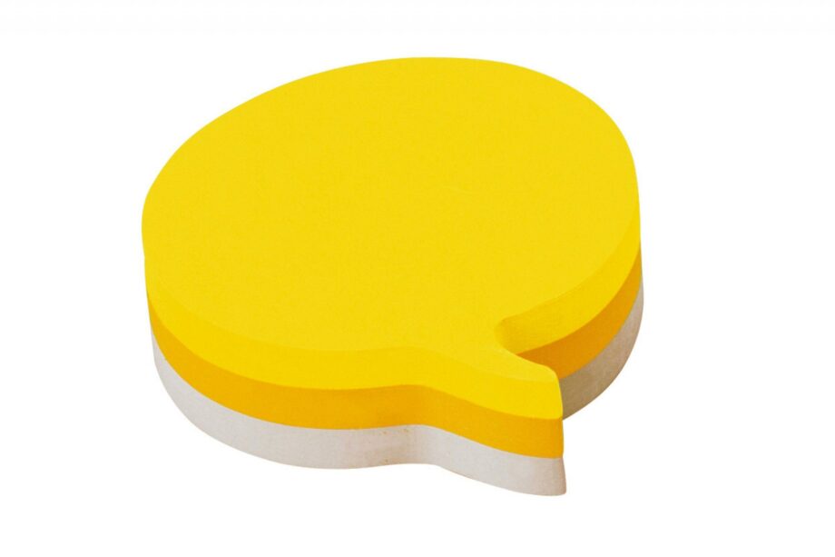 POST-IT NOTES - SPEECH BUBBLE 70MM
