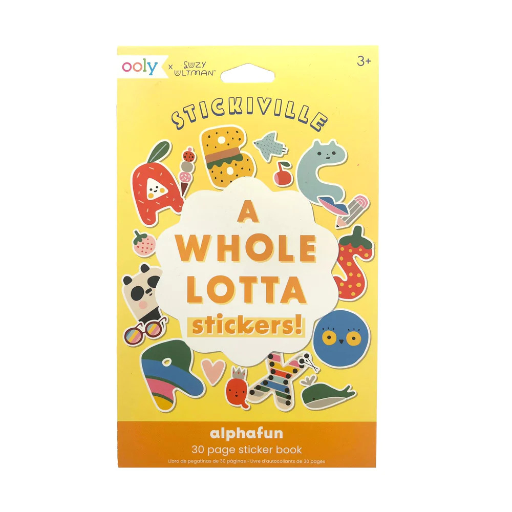 OOLY - STICKIVILLE STICKERS X SUZY: A WHOLE LOTTA STICKER BOOK