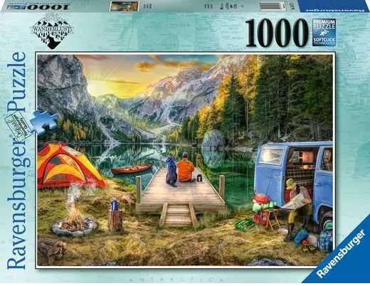 RAVENSBURGER - CALM CAMPSITE 1000 PC PUZZLE