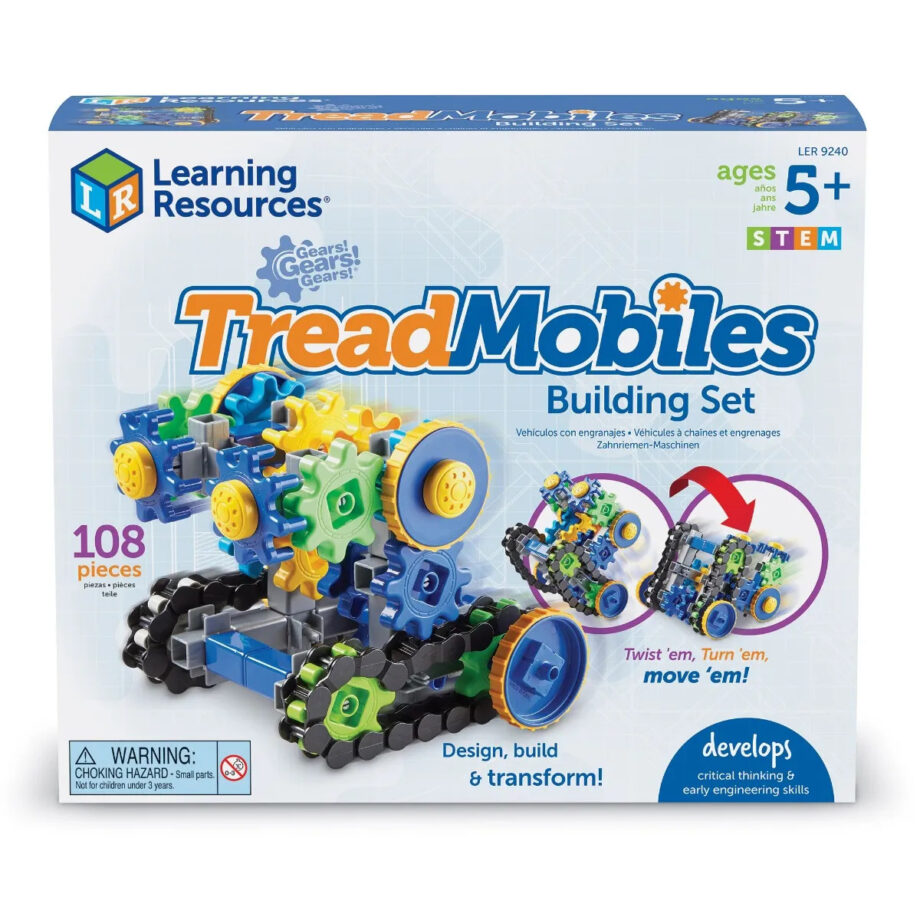 LEARNING RESOURCES - GEARS! GEARS! GEARS!  TREADMOBILES