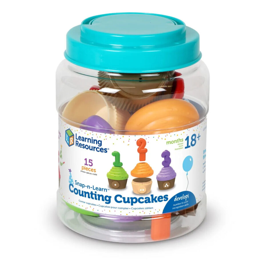 LEARNING RESOURCES - SNAP-N-LEARN COUNTING CUPCAKES