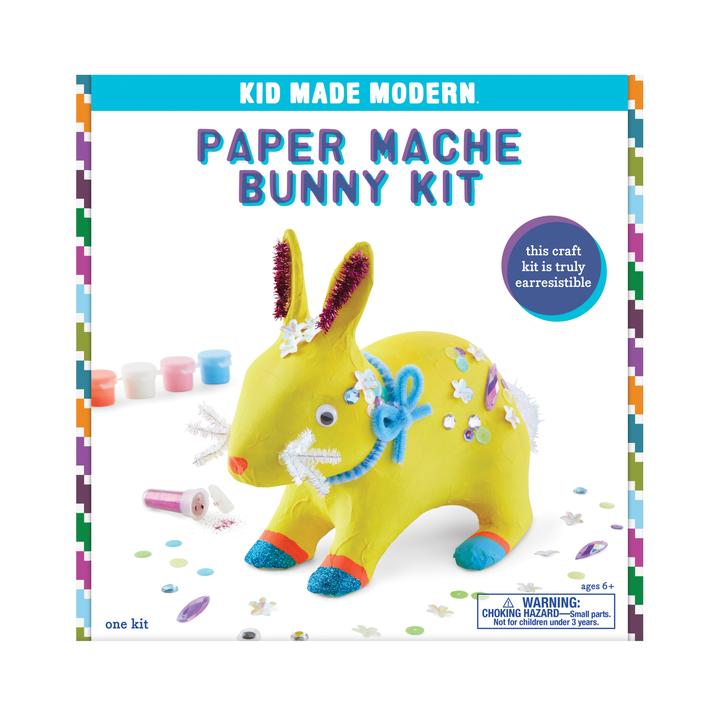 KID MADE MODERN - PAPER MACHE BUNNY KIT