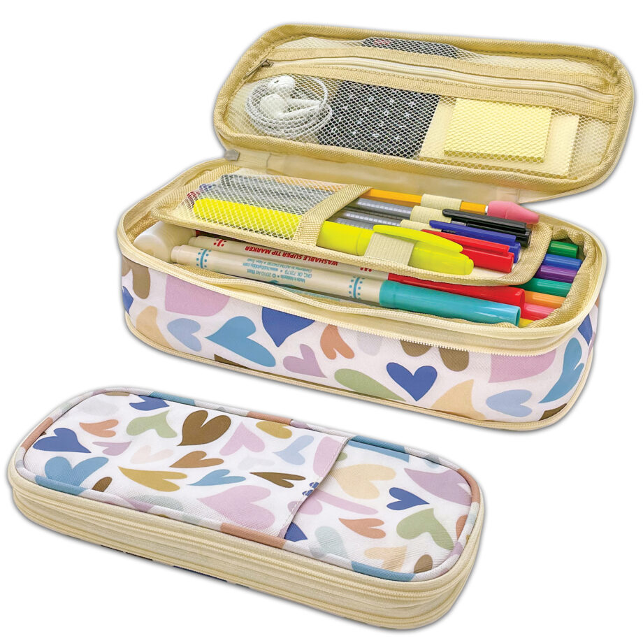 TEACHER CREATED RESOURCES - HEARTS PENCIL CASE