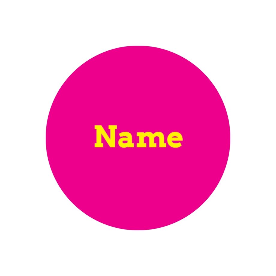 BACK TO SCHOOL LABELS - PINK