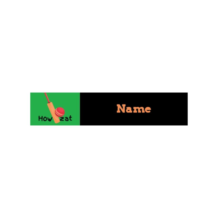 BACK TO SCHOOL LABELS - CRICKET