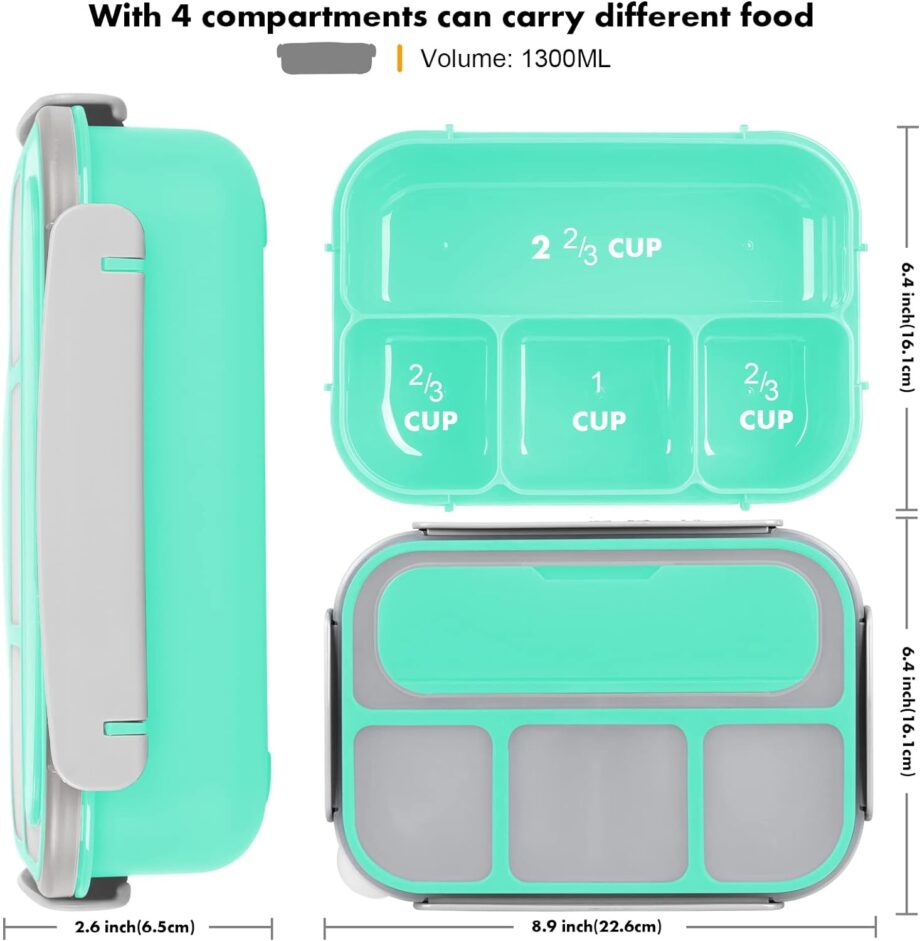 BENTO BOX - LUNCH BOX WITH COMPARTMENTS