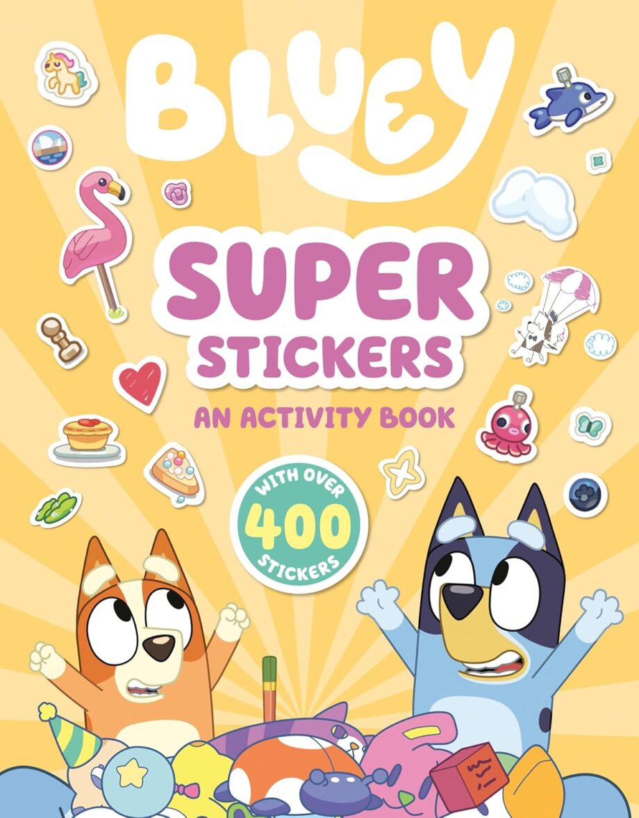 LUDO - BLUEY - SUPER STICKERS AND ACTIVITY BOOK