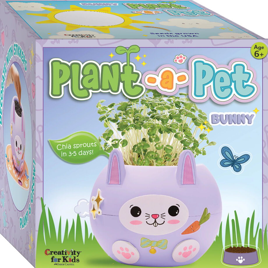 CREATIVITY FOR KIDS - PLANT A PET BUNNY