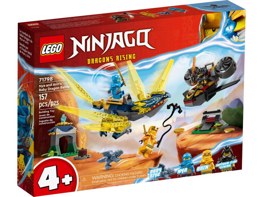 LEGO - NINJAGO - NYA AND ARIN'S BABY DRAGON BATTLE - (