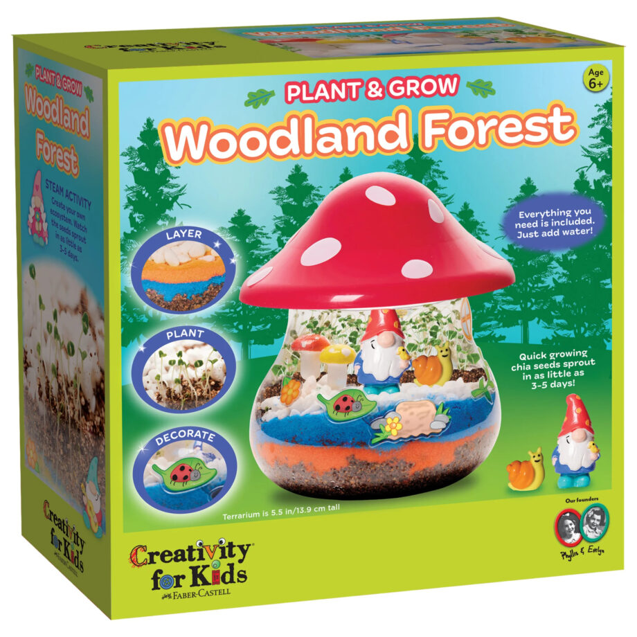 CREATIVITY FOR KIDS - PLANT AND GROW WOODLAND FOREST