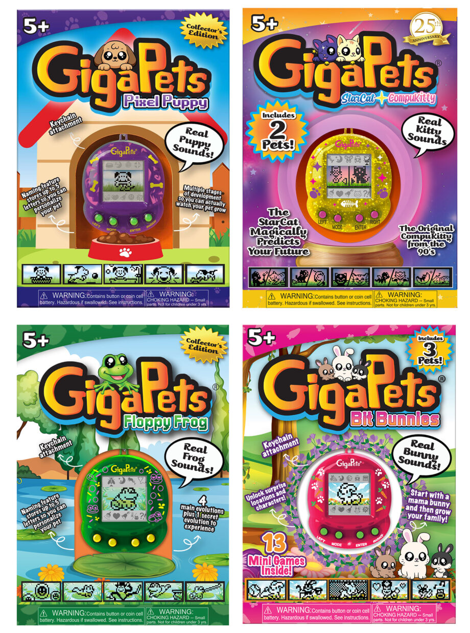 TOP SECRET TOYS - GIGAPETS (EACH)