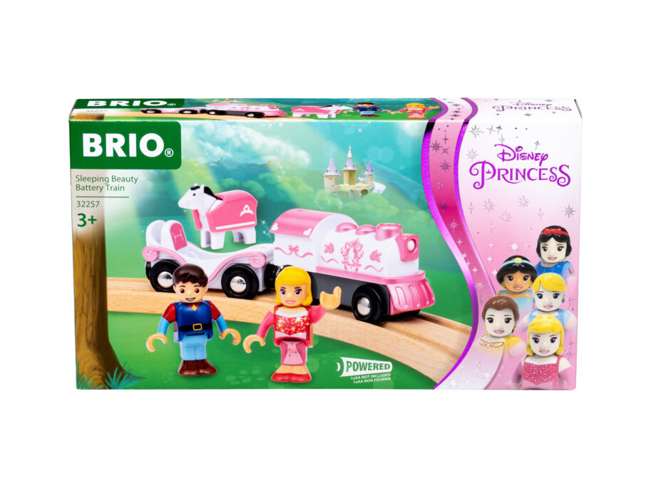 BRIO - DISNEY PRINCESS SLEEPING BEAUTY BATTERY TRAIN